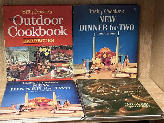 vintage betty crocker cookbook lot of 4 (1st Edition 1967,1973 & 1964 4th -5th P