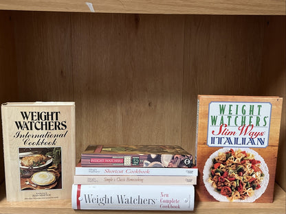 Weight Watchers Cookbook lot 6