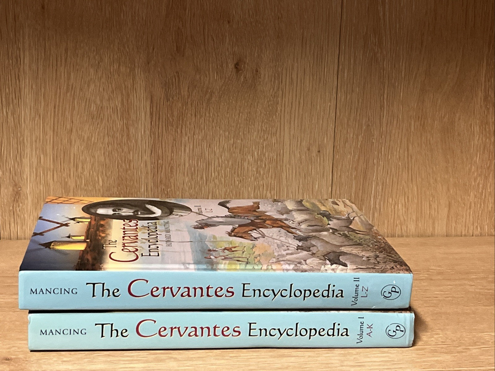 The Cervantes Encyclopedia Volume 1 & 2 Hardcover Howard Mancing 2004 (A-K ,L-Z)