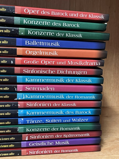 Klassik - Alles, was man kennen sollte. Volume 17 Book Set Und 34 CDs Set