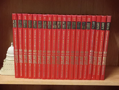1968 Popular Mechanics Do-It-Yourself Encyclopedia & Yearbooks 1974,75, 77, 78