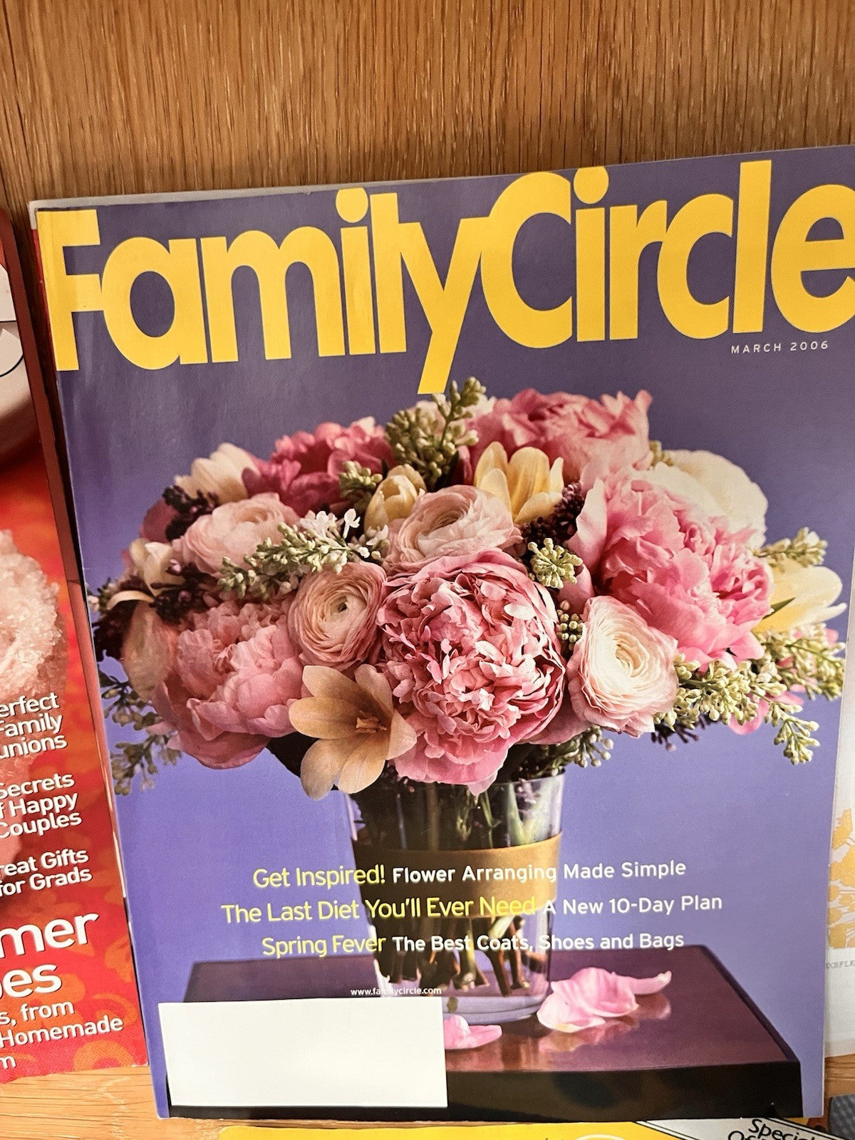 Lot of 8 FAMILY CIRCLE Magazine + Crafts Mag, Quick and Simple Magazine