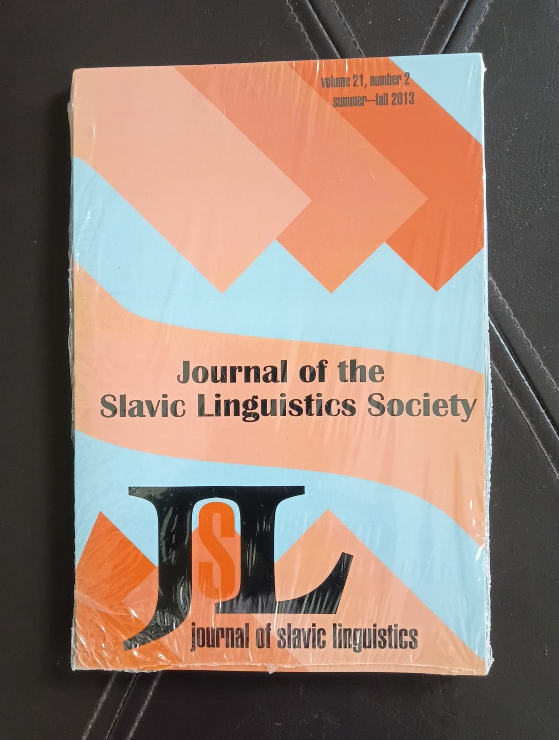 Journal of Slavic Linguistics  Society **NEW**
