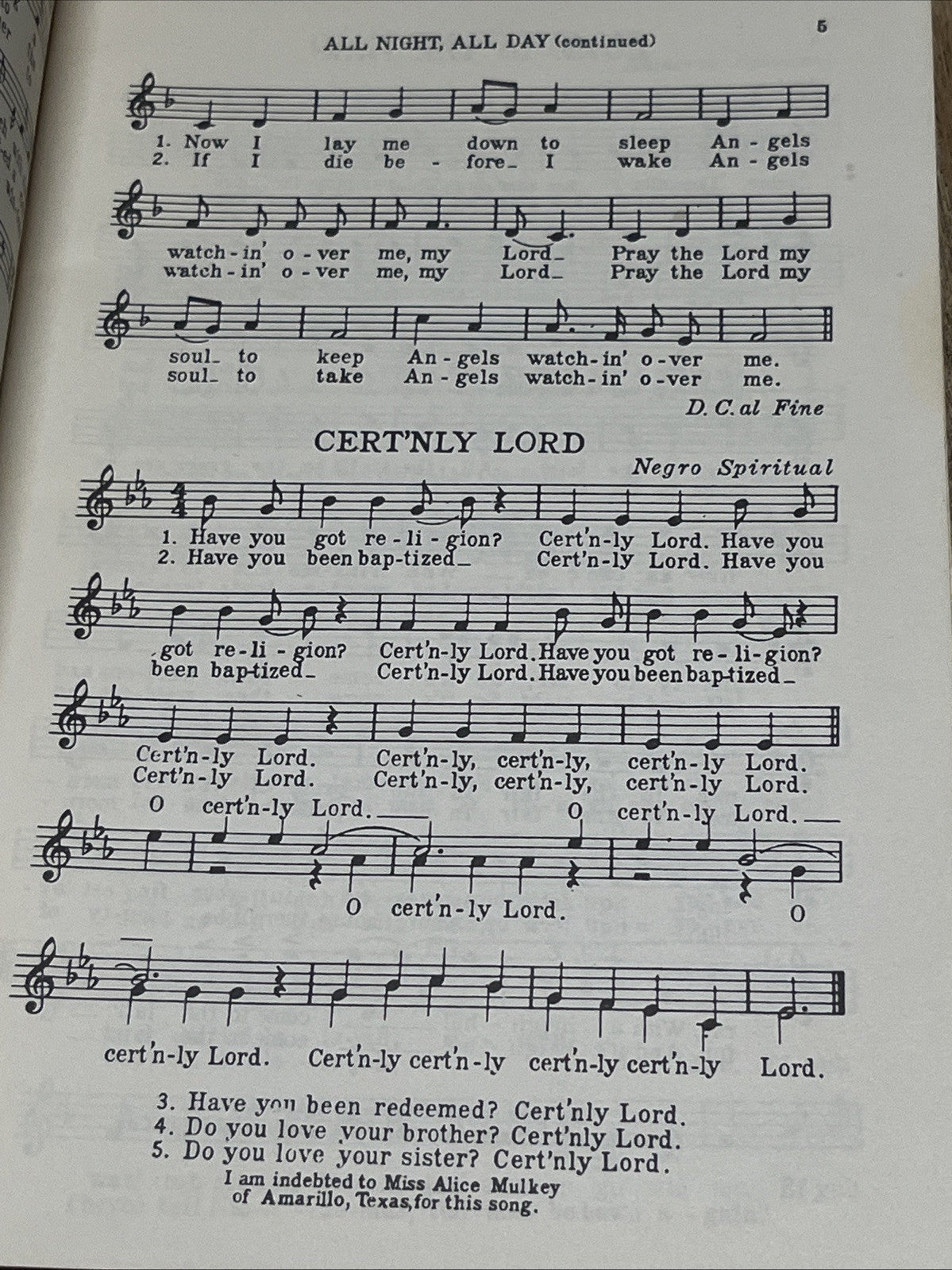 Songbook Sing High Sing Low 1946 Mary Alison Sanders For Singers From 7 To 17th