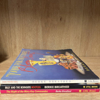 Berkeley  Breathed Books Bloom County Comic Strip Collections- Boingers Lot of 3