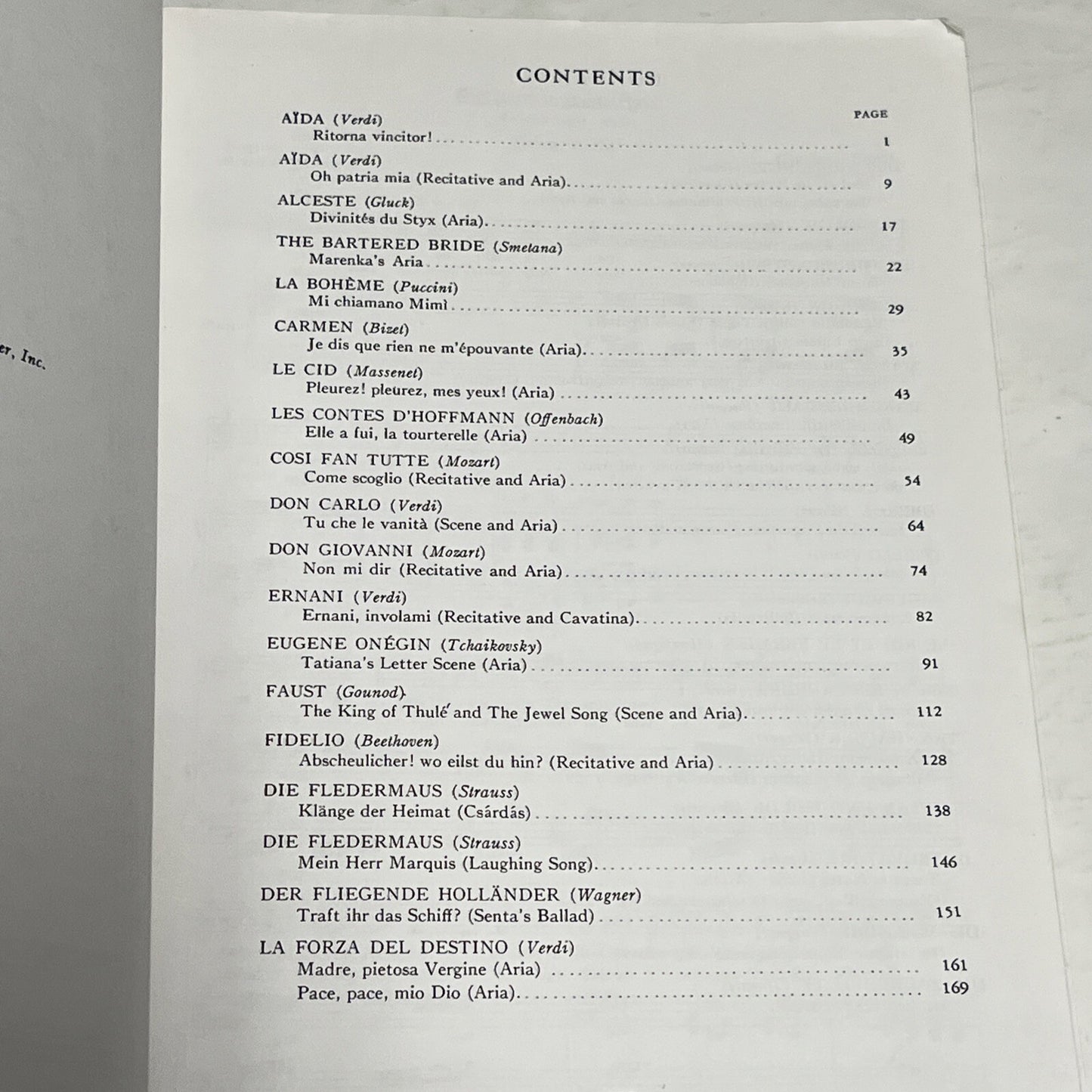 Operatic Anthology Celebrated Arias, Soprano Vol I , Kurt Adler G. Schirmer 1955