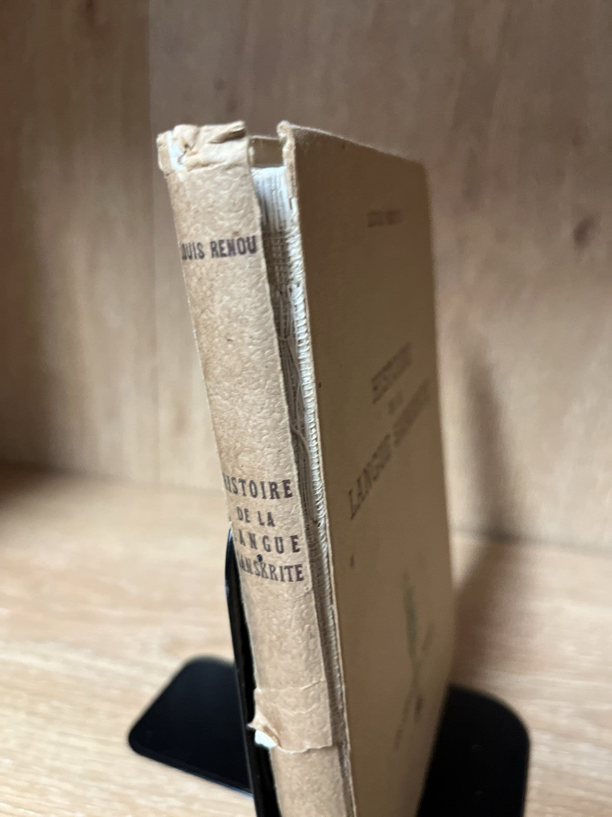 Histoire De La Langue Sanskrite - Renou, Louis Premier Edition 1956