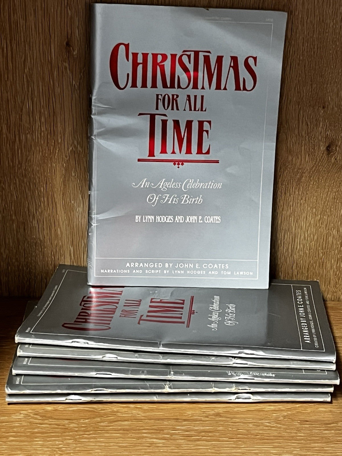 LOT OF 5 CHRISTMAS FOR ALL TIME AN ANGEL CELEBRATION OF HIS BIRTH LYNN HODGE