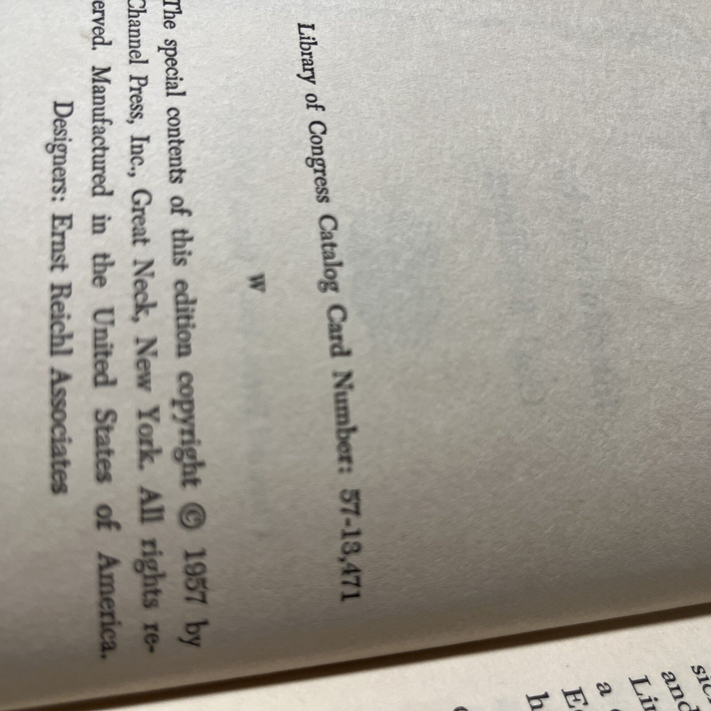 Vintage Lincoln's Devotional Channel Press, Inc., First Edition 1957 HC