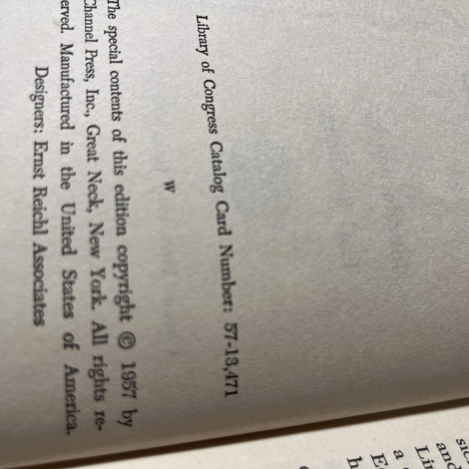 Vintage Lincoln's Devotional Channel Press, Inc., First Edition 1957 HC