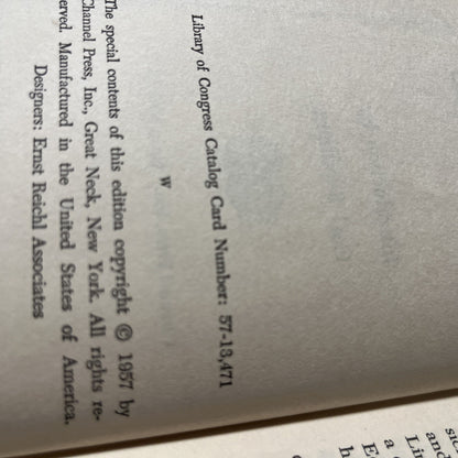 Vintage Lincoln's Devotional Channel Press, Inc., First Edition 1957 HC