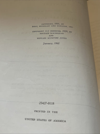 Plays Of The Restoration And Eighteenth Century Macmillan And Jones  ( 1962 )