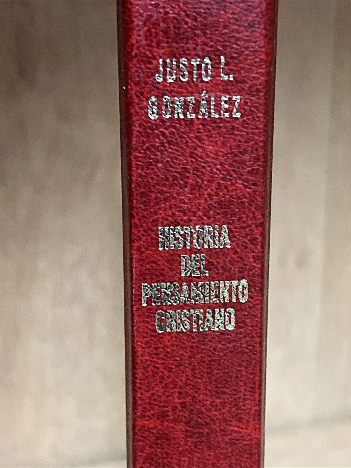 HISTORIA DEL PENSAMIENTO CRISTIANO Tomo  1  Justo L. Gonzalez