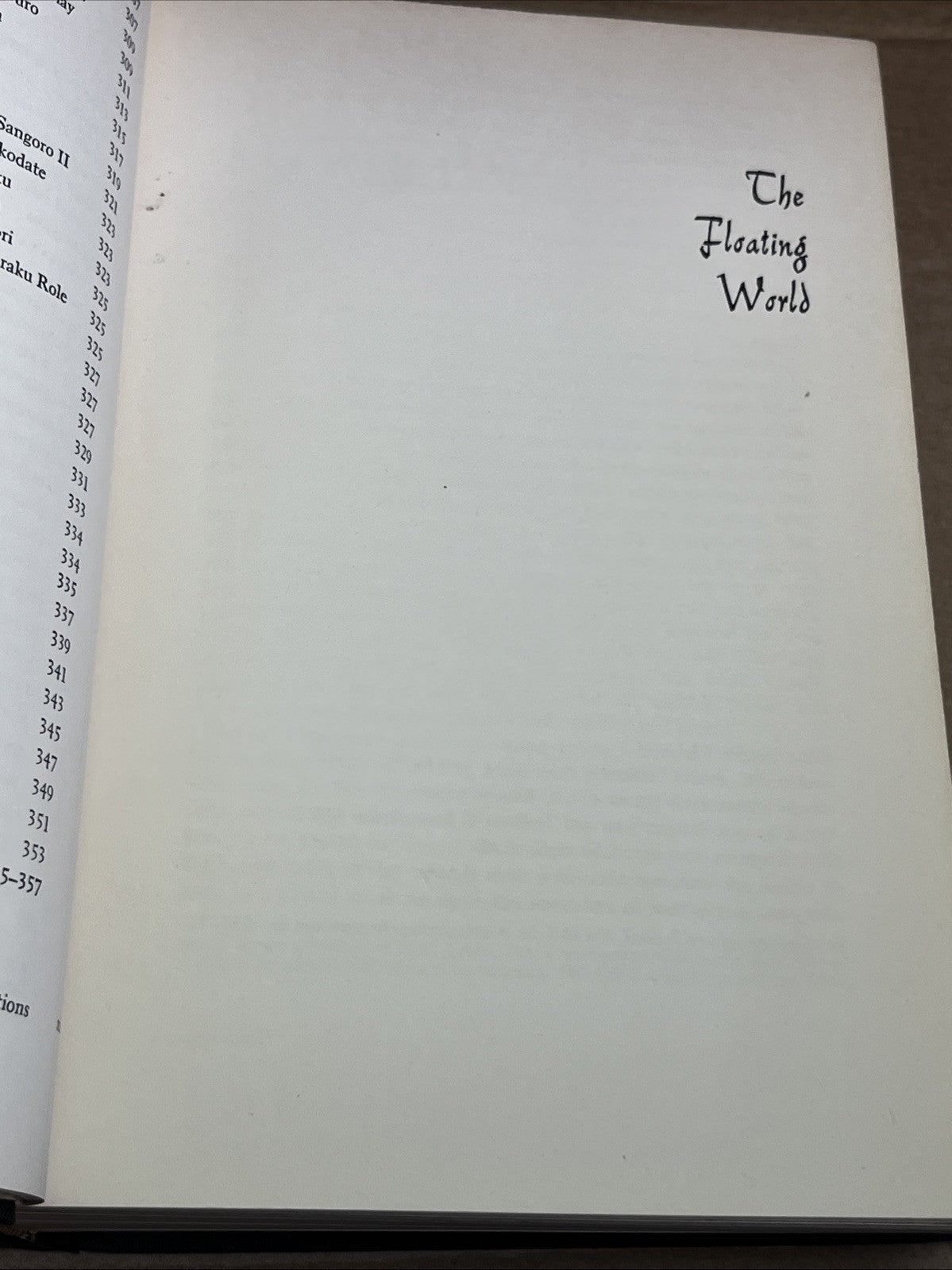 The Floating World First Edition James A. Michener (HC, NDJ, 1954) Random House