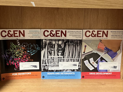 Lot of 3 C&EN Chemical And Engineering News Magazine Issue