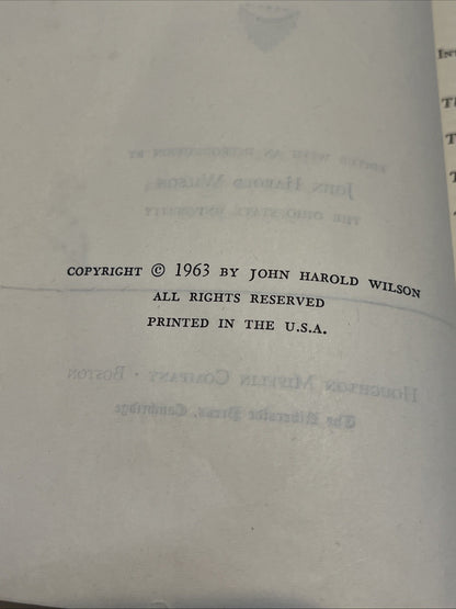 Six Eighteenth Century Plays by John Harold Wilson 1963