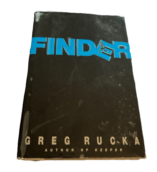 Greg Rucka FINDER  1st Edition 1st Printing