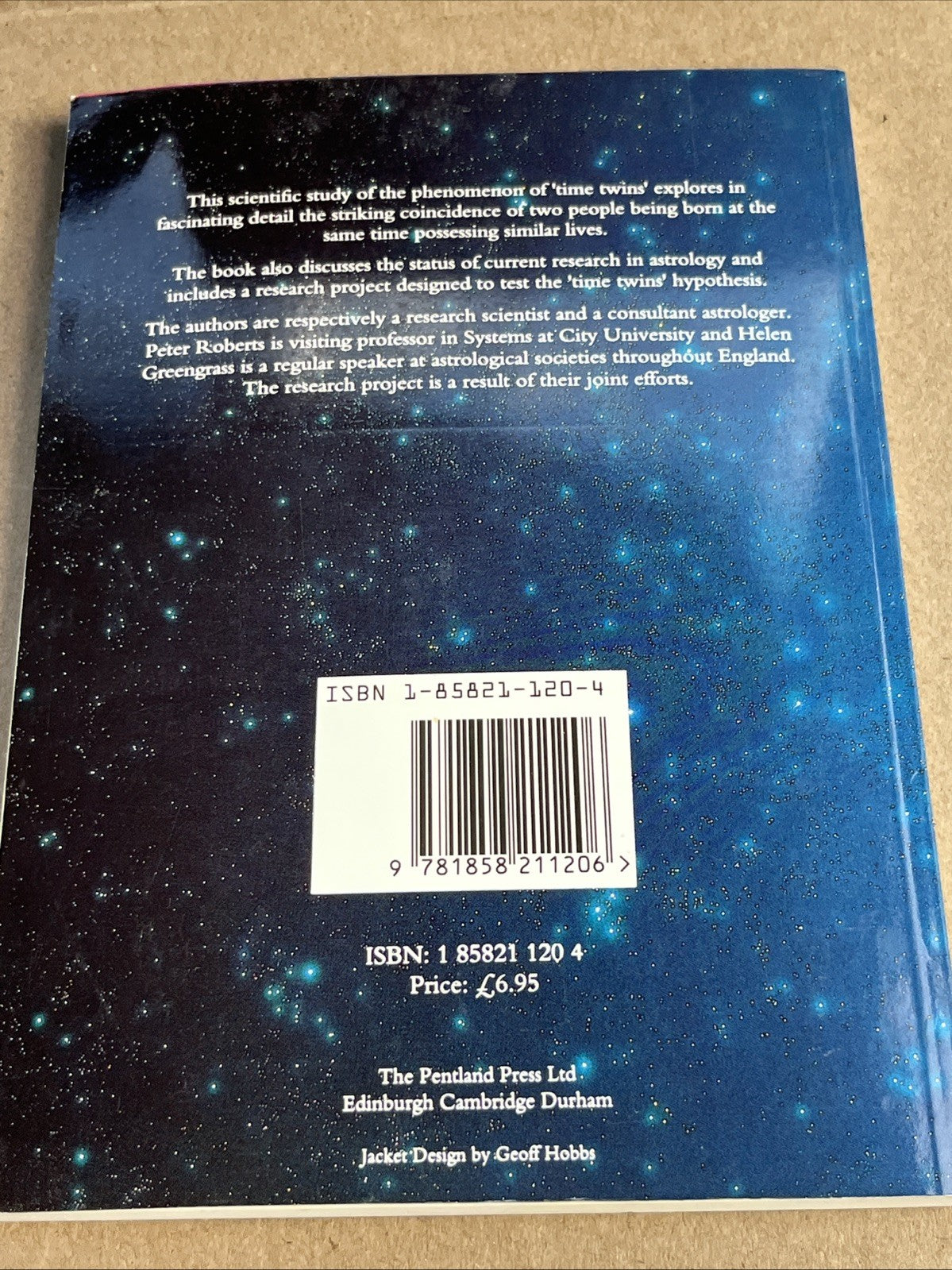 The Astrology of Tme Twins 1st Edition by Roberts and Greengrass RARE 1994