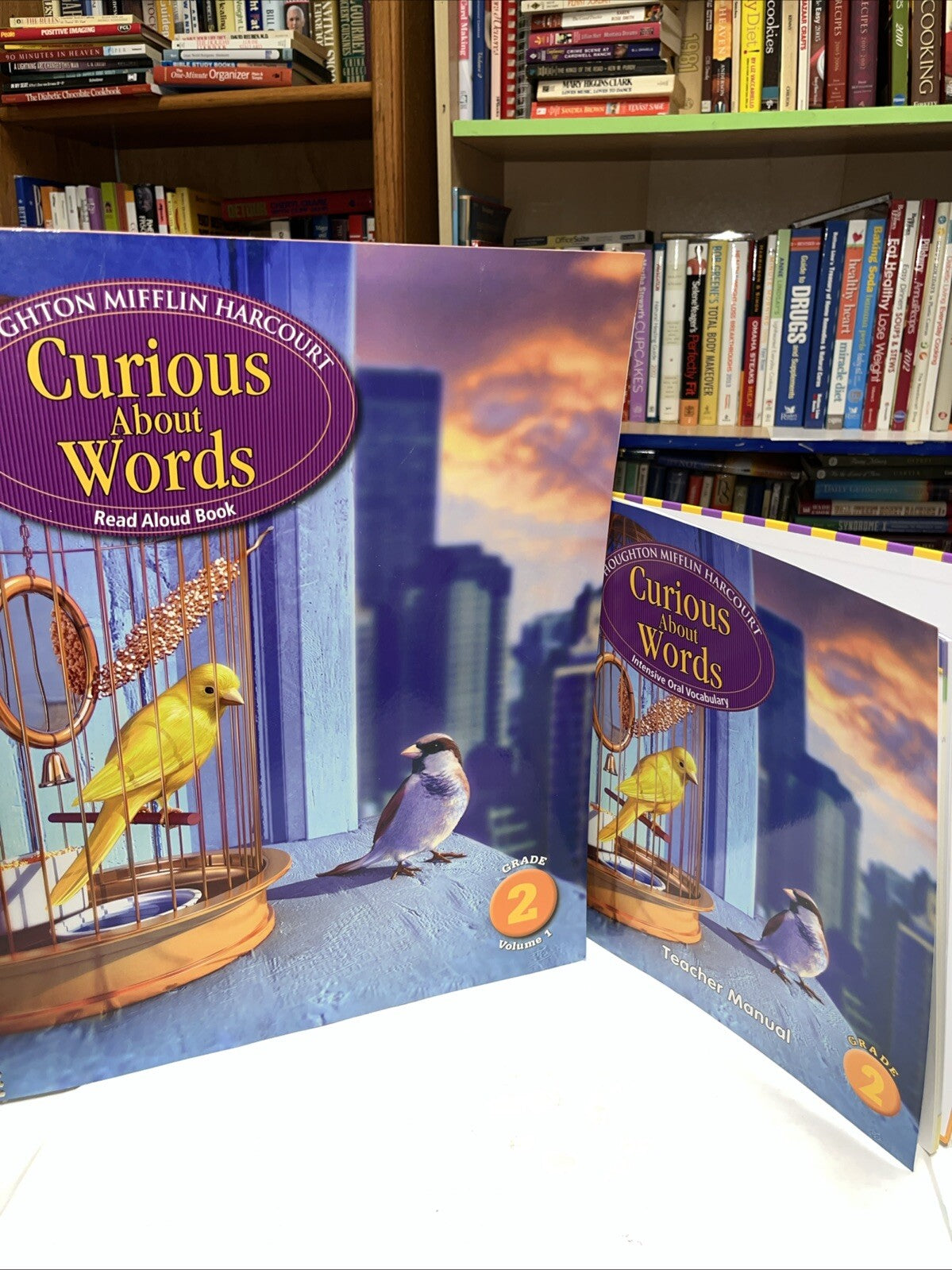 Houghton Mifflin Harcourt Curious about Words Read aloud Book & Teacher Manual