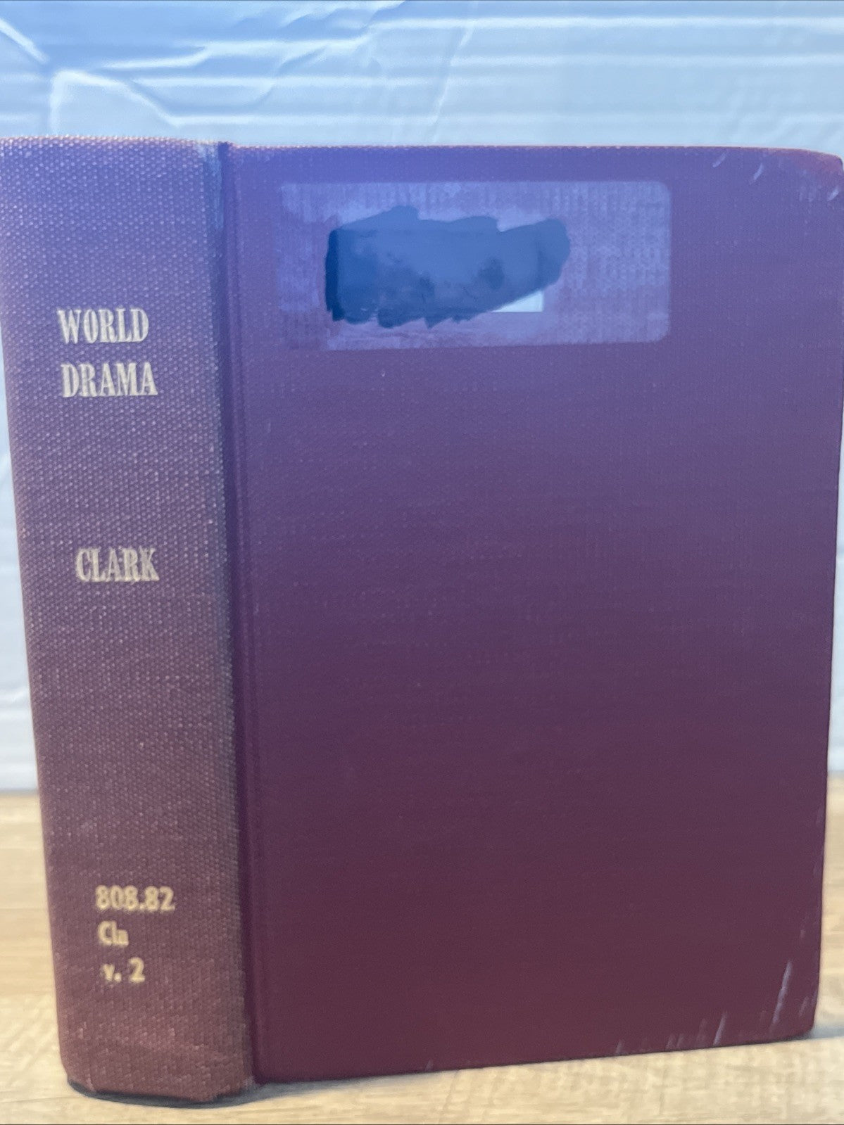 Barrett H. Clark WORLD DRAMA :  Ancient Greece, Rome, India, China, Japan, Medie