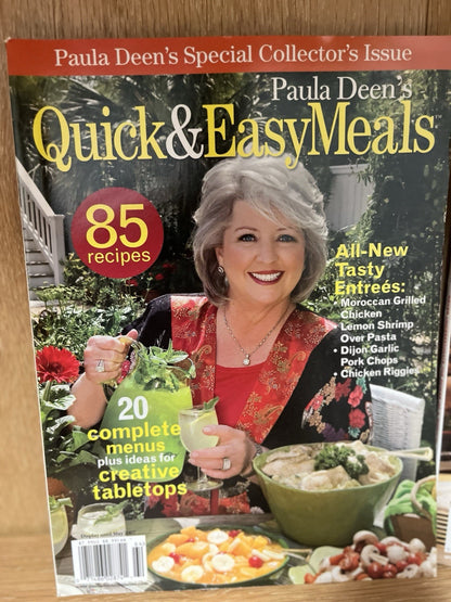 PAULA DEEN SPECIAL COLLECTOR’S ISSUE Quick & Easy/Home Journal MAGAZINES LOT 2