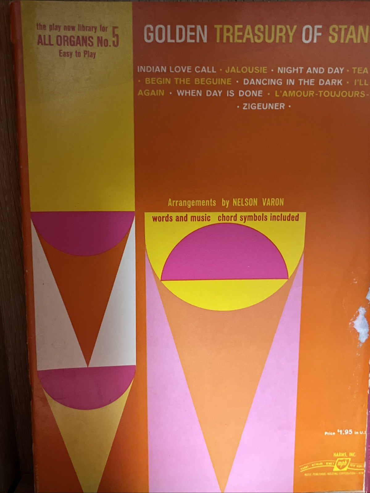All Organ: Nelson Varon's Vintage Organ Music Sheet Vol  No. 1, 2 3, 5, 6, 7, 10