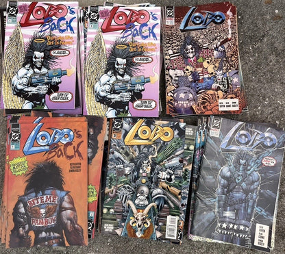 DC LOBO Lot Of 5 Lobo Issues#1 #2 #3 of 4 #4 & #4 of 4
