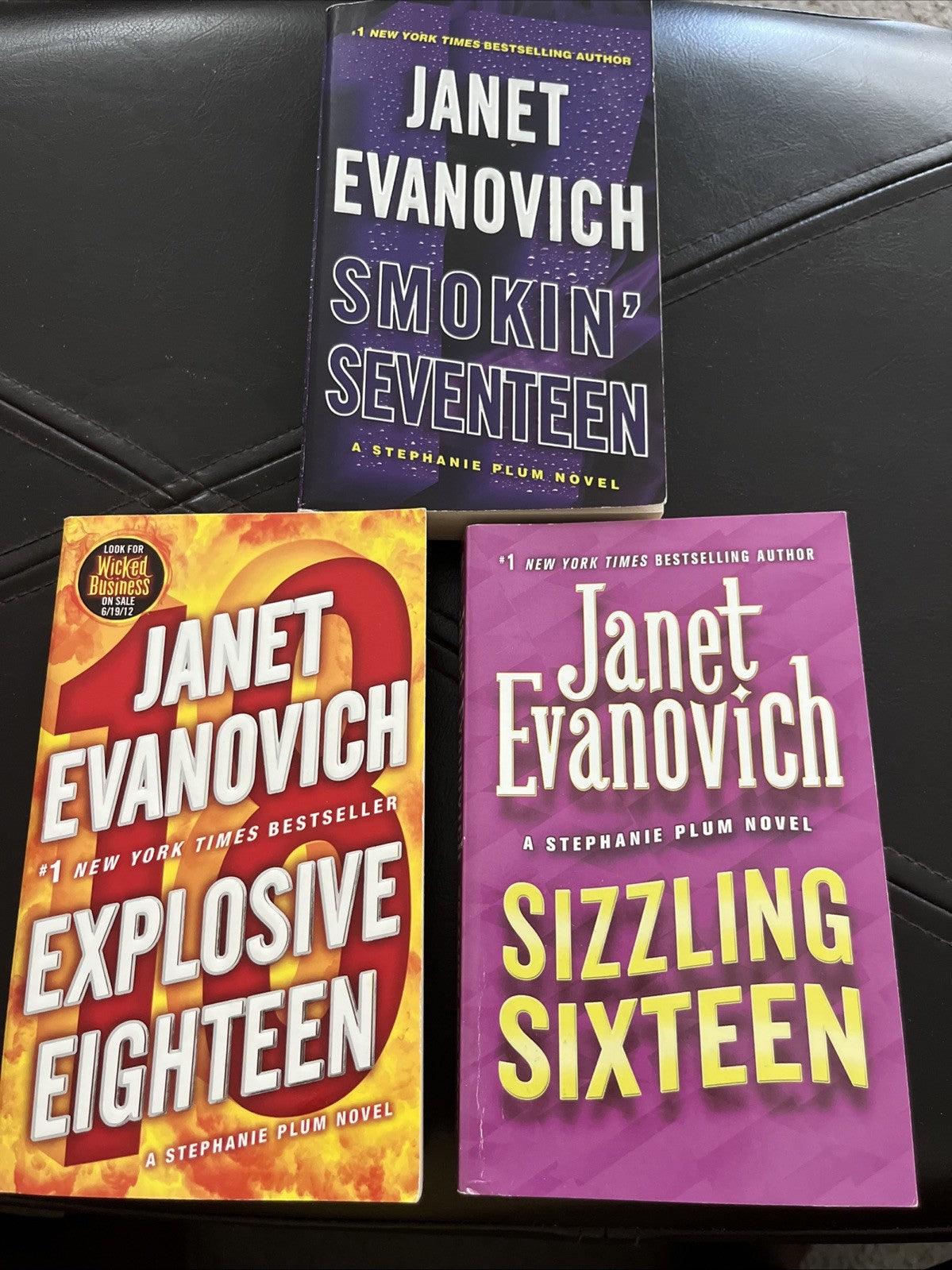 Janet Evanovich Stephanie Plum Book Lot 3