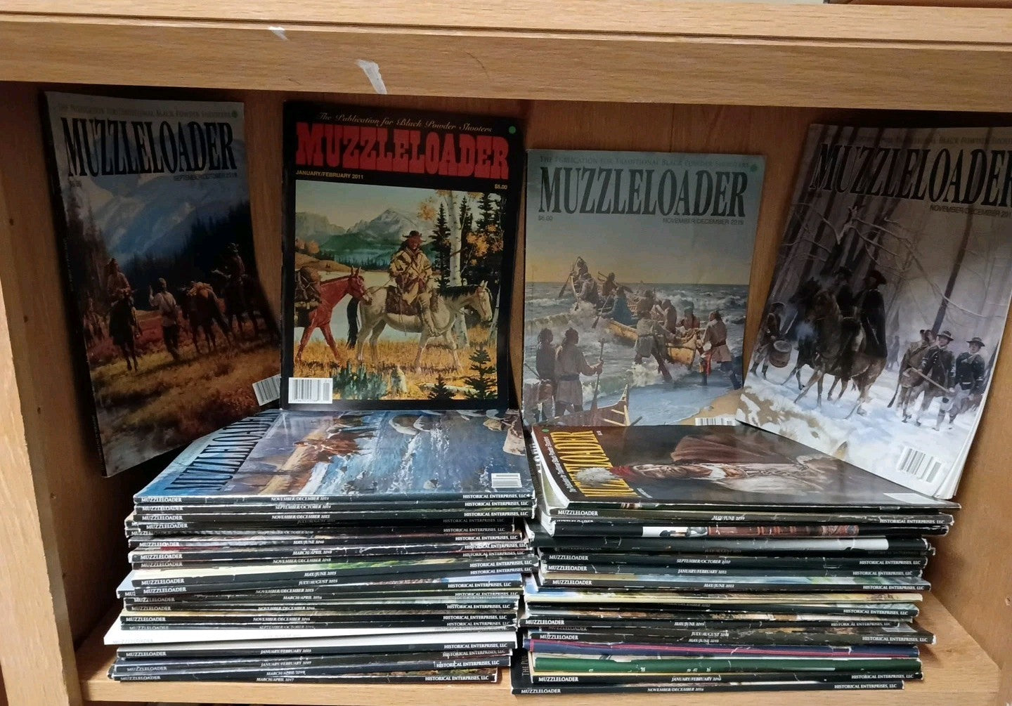 Lot of 51 Muzzleloader magazine Black Powder Shooters Magazine 2010s and 2020s