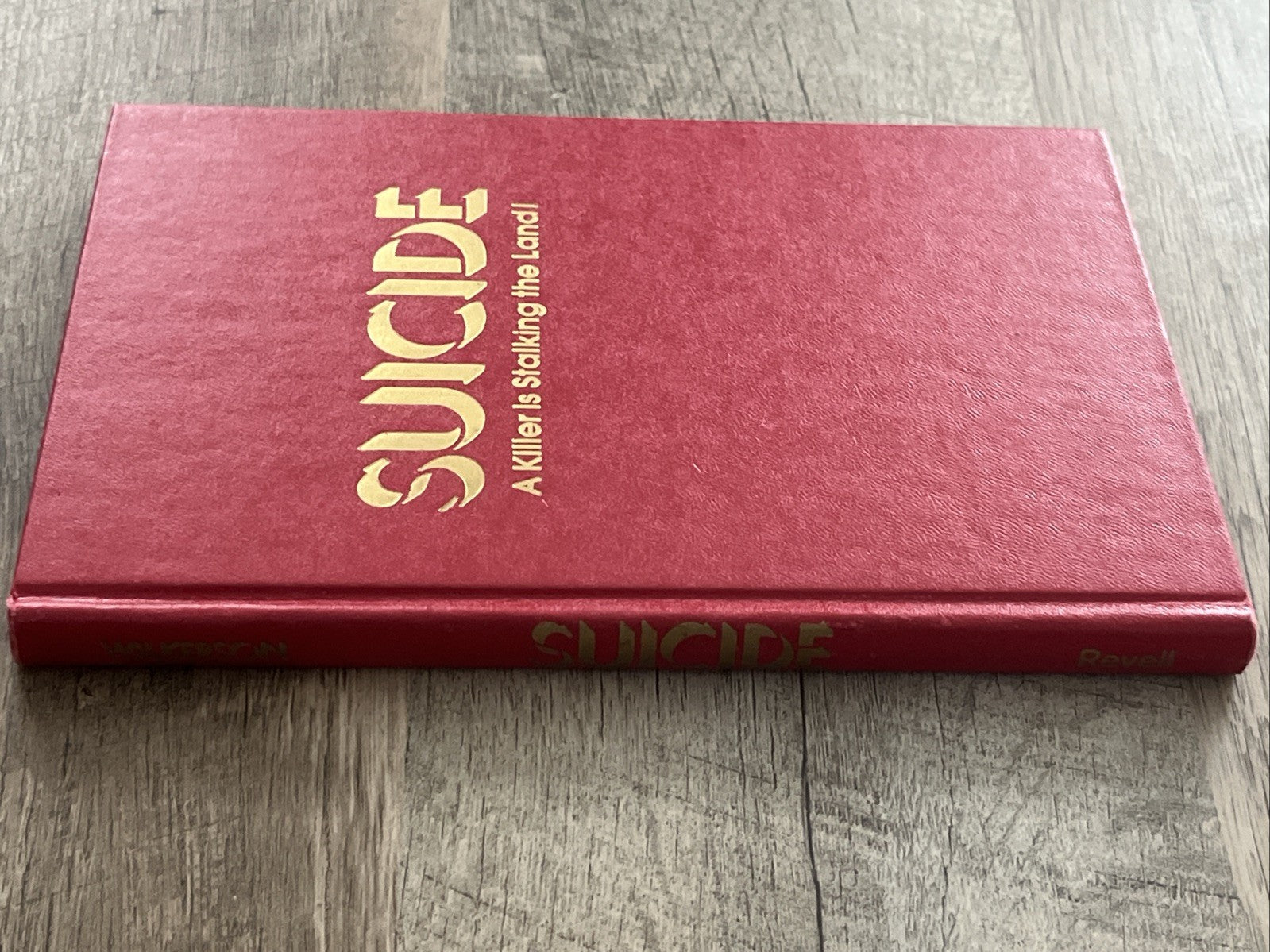 SUICIDE: A KILLER IS STALKING THE LAND 1st Edition David Wilkerson - Hardcover