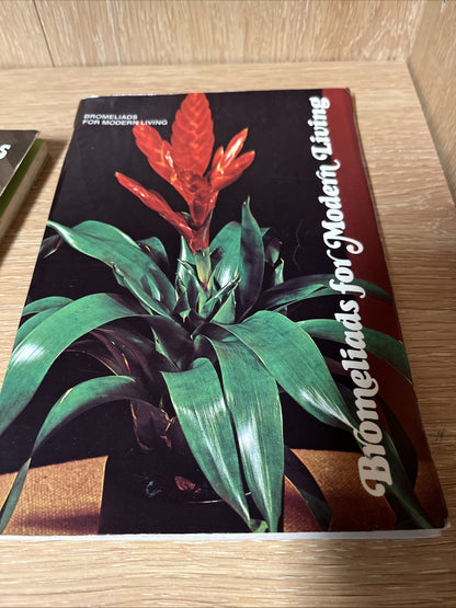 Lot of 4 Books on Indoor Gardening & House Plants The Herb Book, Trees Identity