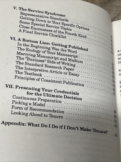 MENTOR IN A MANUAL: CLIMBING THE ACADEMIC LADDER TO TENURE By Clay Schoenfeld.
