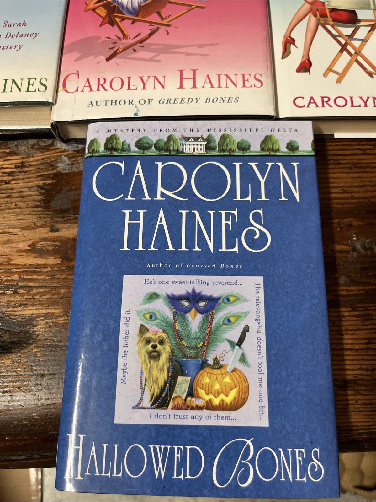 carolyn haines books Lot of 7 sarah delaney & A Southern Belle Mystery