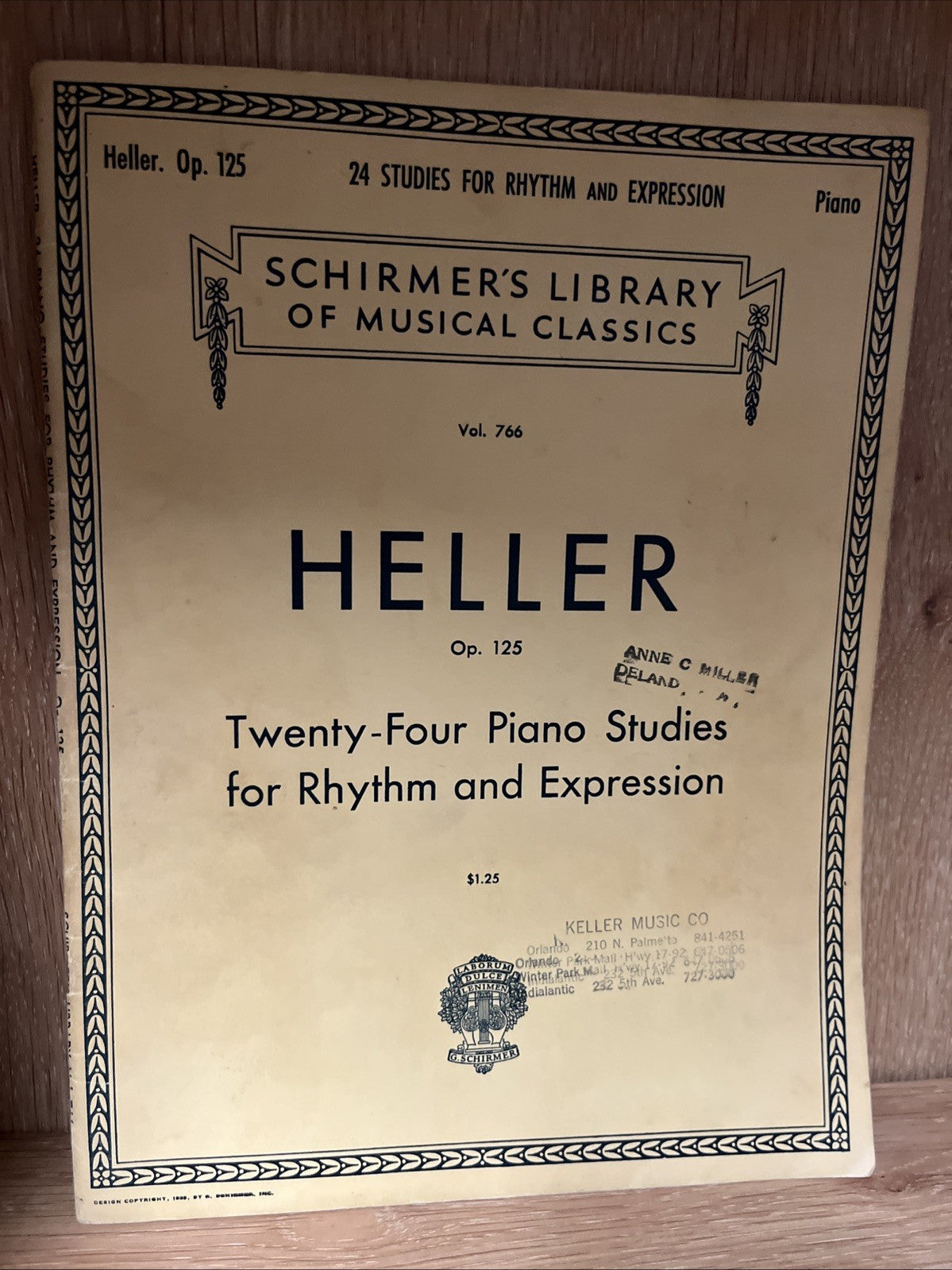 Schirmer's Library of Musical Classics Lot of 4 ( Vol 45 . 139. 162. & Vol 766 )