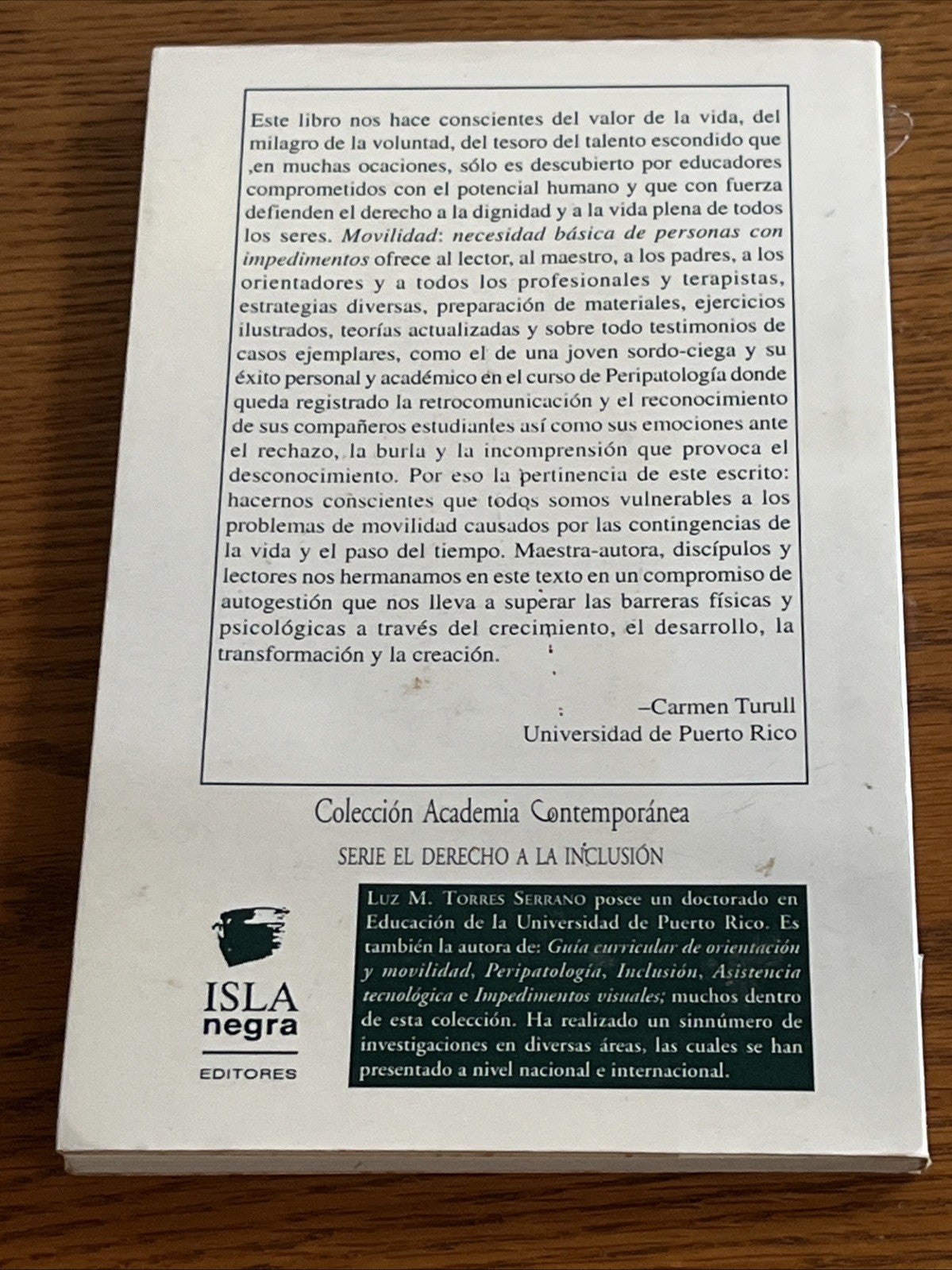 Movilidad: Necesidad básica de personas con impedimentos
