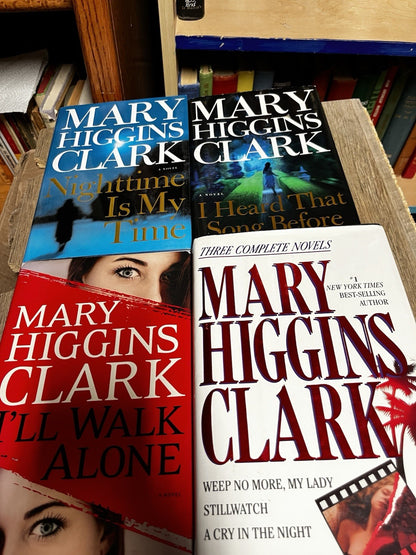 Mary Higgins Clark Hardcover Lot of 20  Books