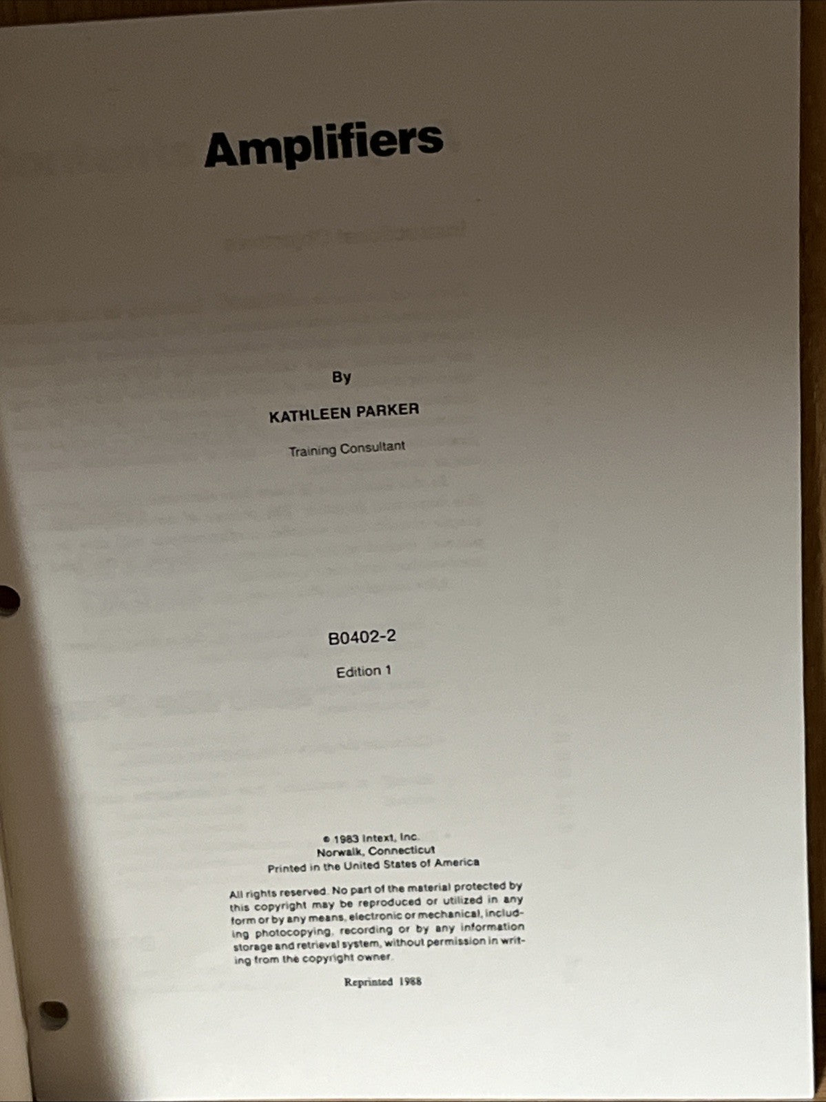 Amplifiers B0402-2