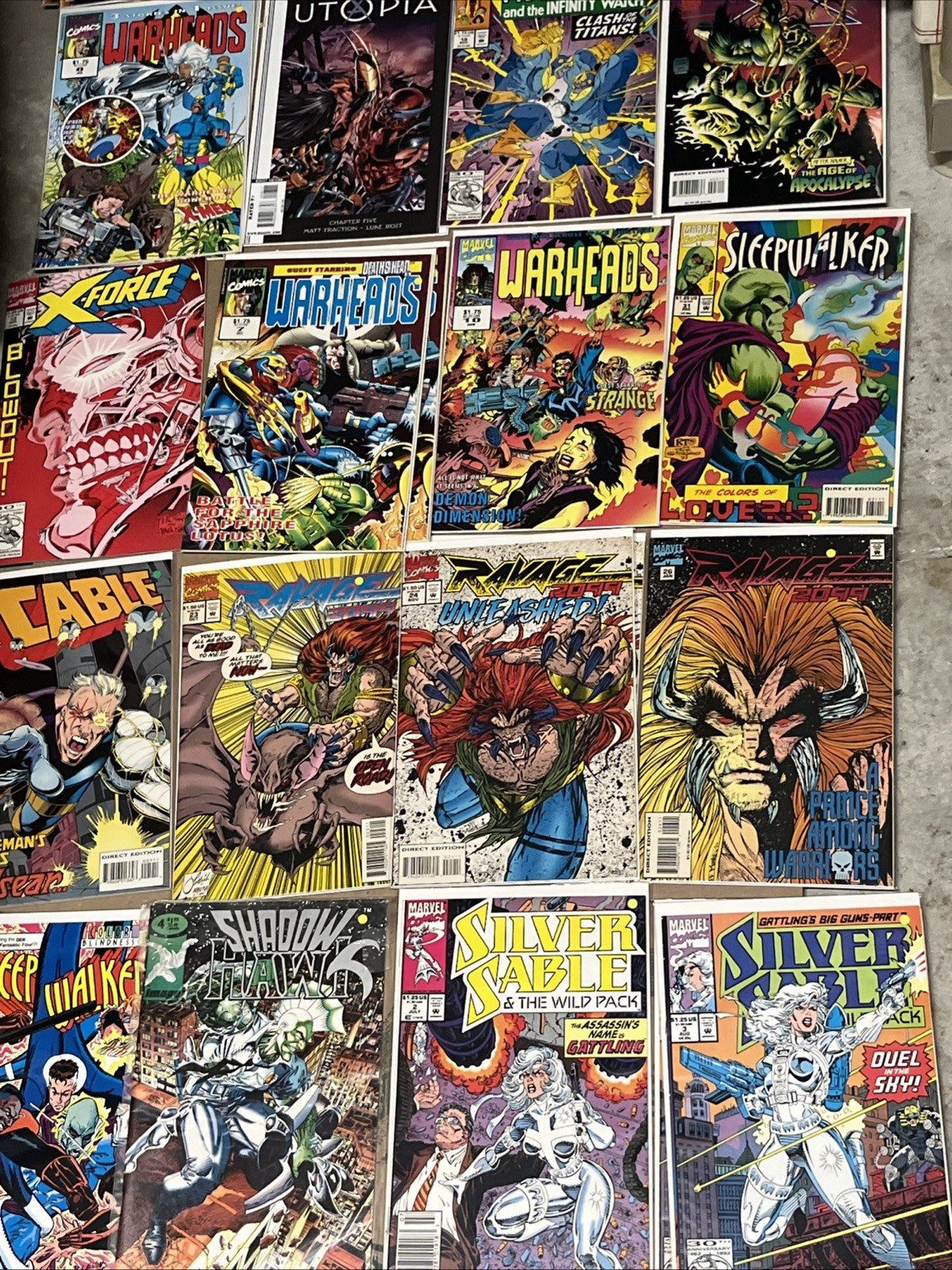 Comic Book Mystery Lot 50 Mixed Marvel NM No Duplicates Bulk