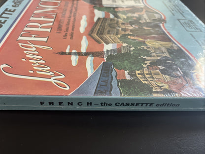LIVING FRENCH Cassette Edition Complete Language Course 40 Lessons, 2 Cassettes