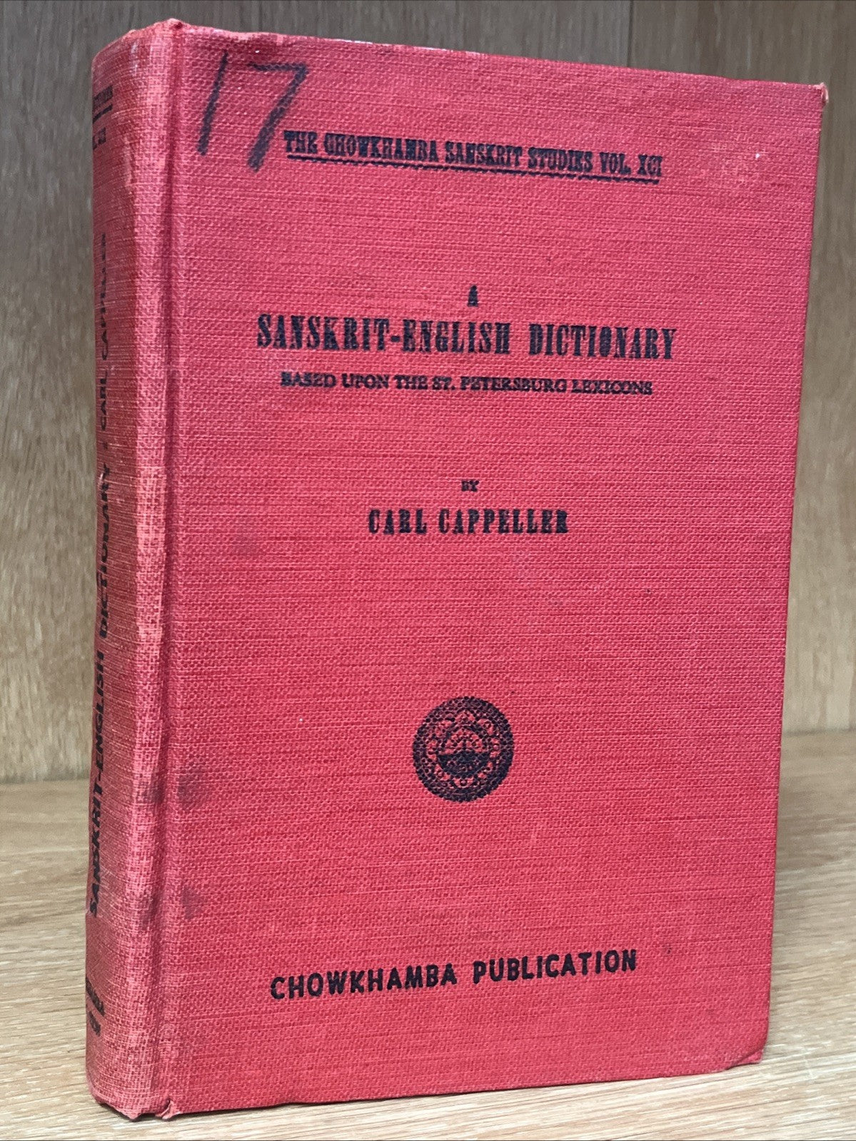 A Sanskrit-English Dictionary 1st India Edition