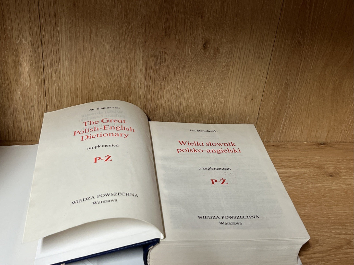 Wielki słownik angielsko-polski  ( The Great English-Polish Dictionary) Lot Of 3