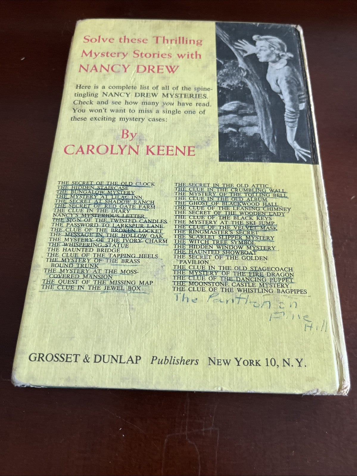 Vintage Nancy Drew The Sign of the Twisted Candles 1st Edition 1933 #9