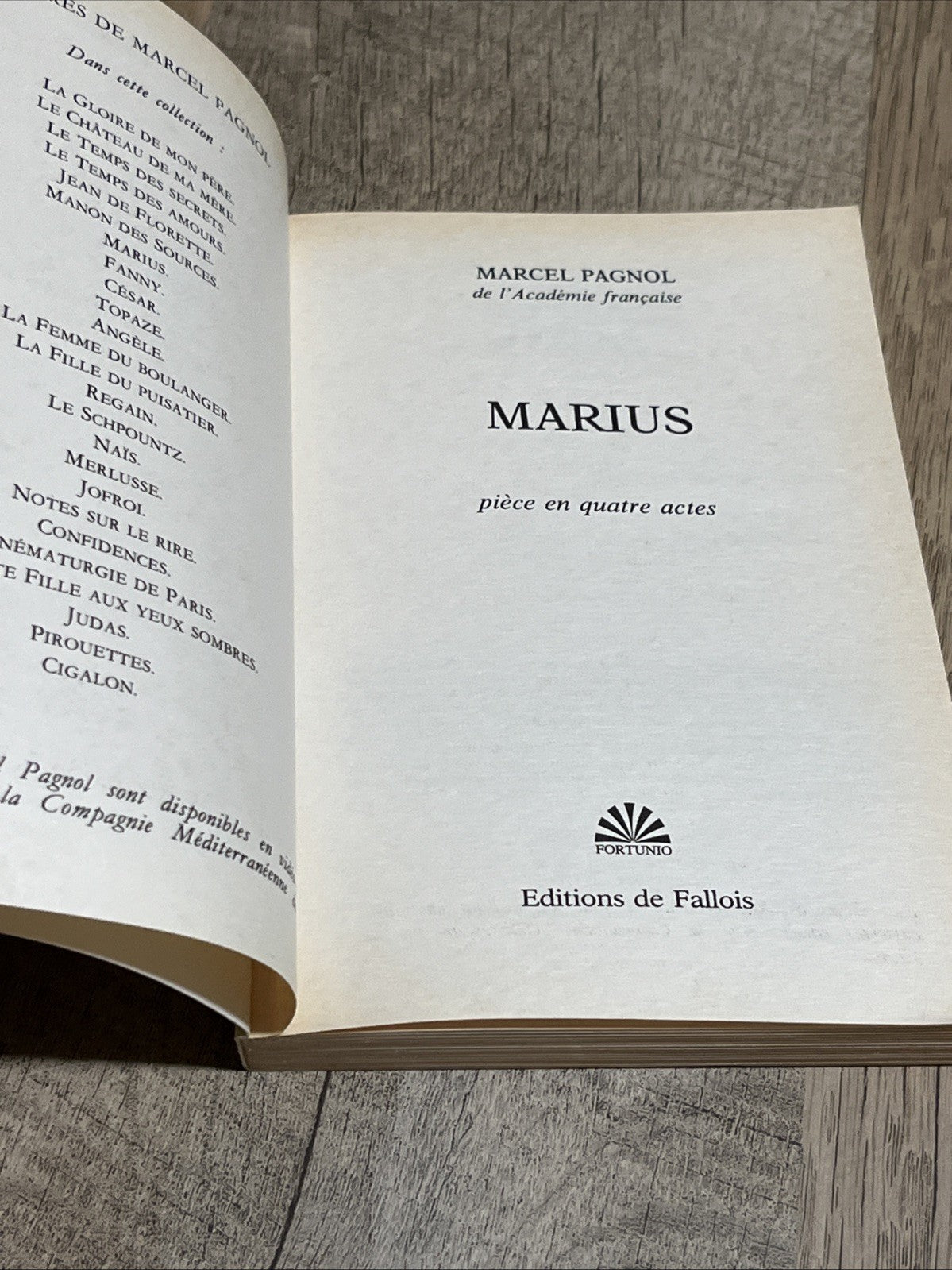 Marius (French Edition)  Pagnol Marcel