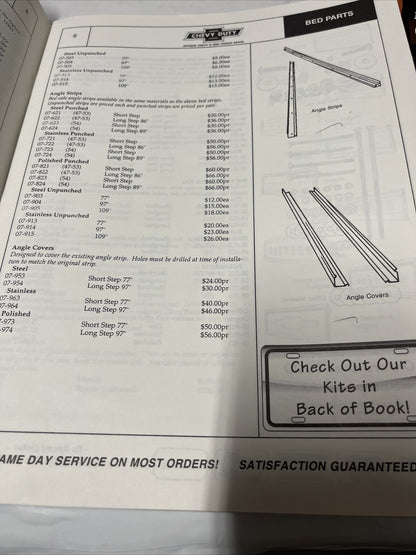 2000 CHEVY DUTY Complete Line Of Parts For 1947-54 Chevy & GMC Pickup Catalog#24