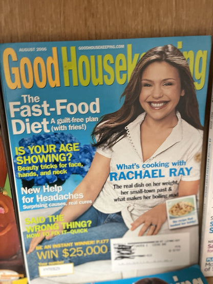 Lot Of 12 Good Housekeeping Magazine 2004/2005/2006/2008/2014