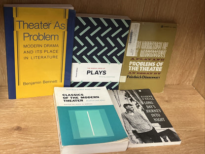 Lot of 5 Classic Modern Theatre, Plays Drama And Literature O’Neill, Etc..