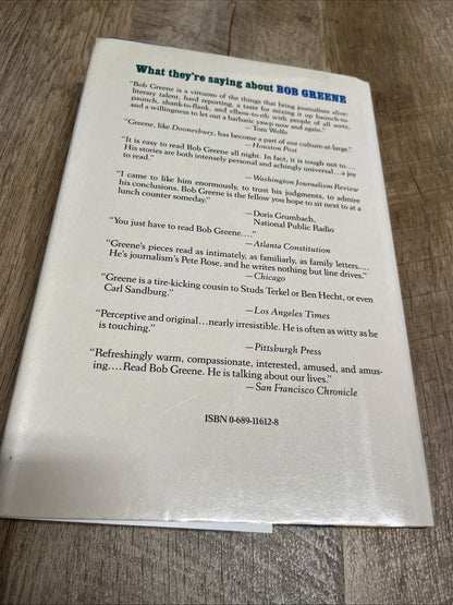 Be True To Your School By Bob Greene Signed Autographed Book