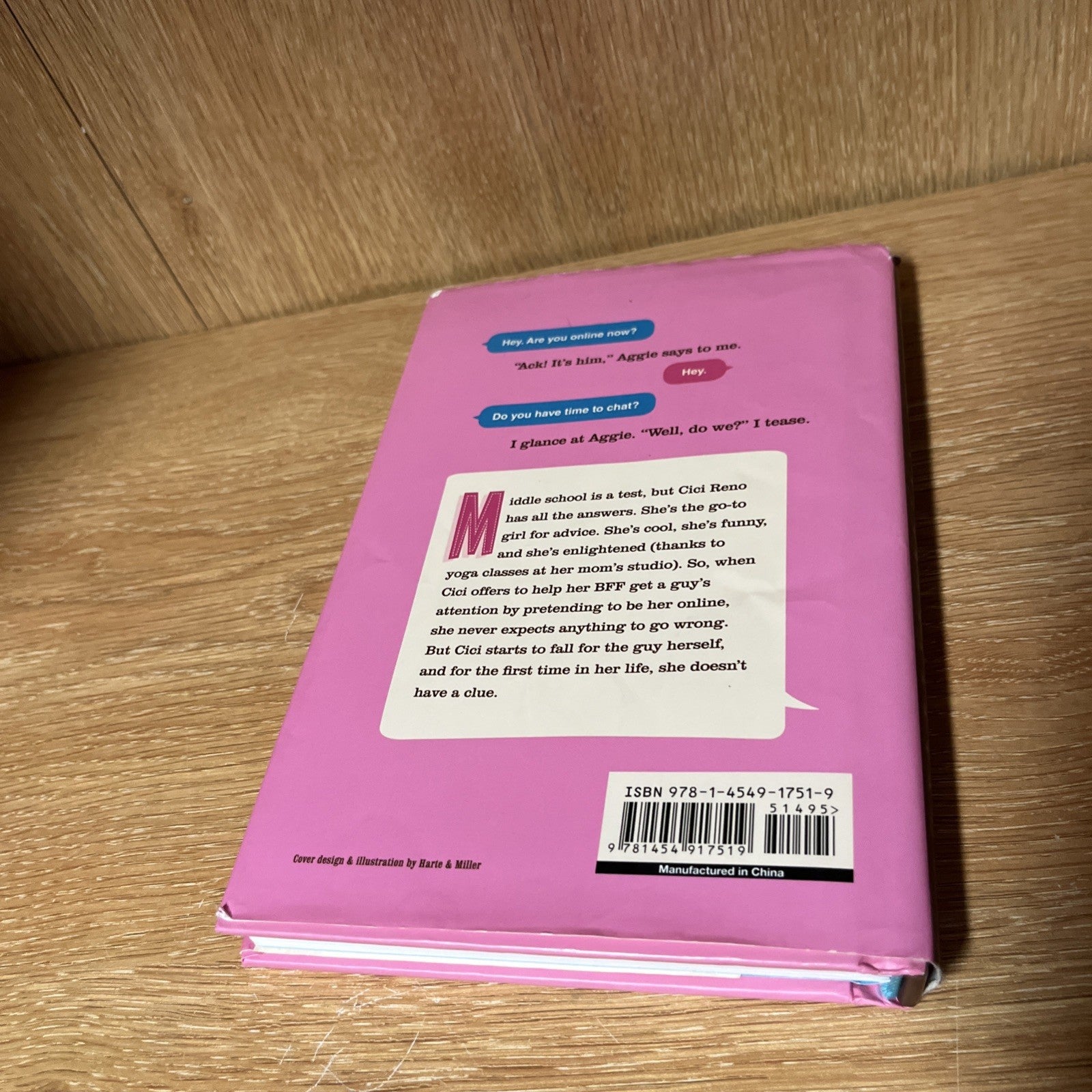 CICI RENO: #MIDDLESCHOOLMATCHMAKER (YOGA GIRLS) Kristina Springer - SIGNED COPY