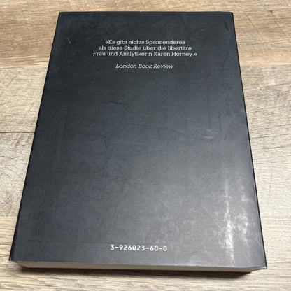 Karen Horney: Leben Und Werk Bernard J. Paris 1996 German Edition