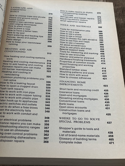 Popular Mechanics Complete Manual of Home Repair and Improvement by Richard Nunn